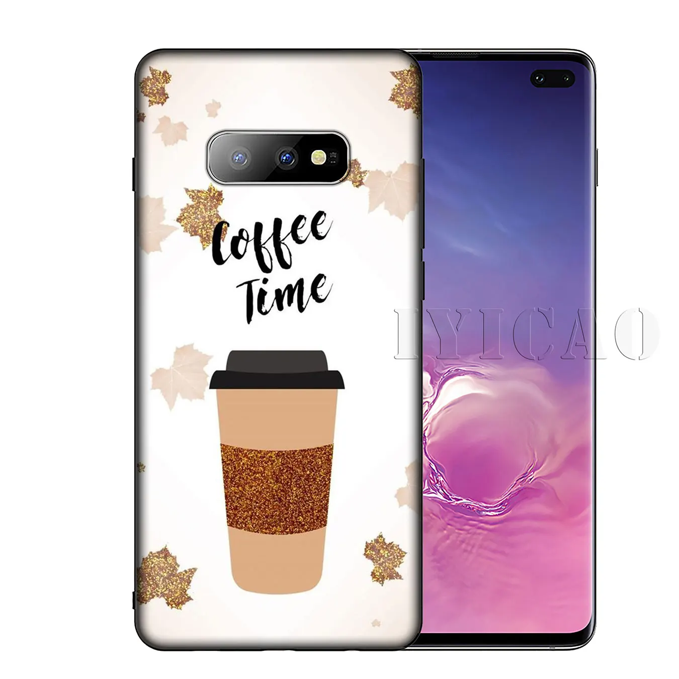 Ok But First Coffee Book Girl Soft Silicone Phone Case for Samsung Galaxy S20 Ultra S10 Lite S9 S8 Plus S6 S7 Edge S10e |