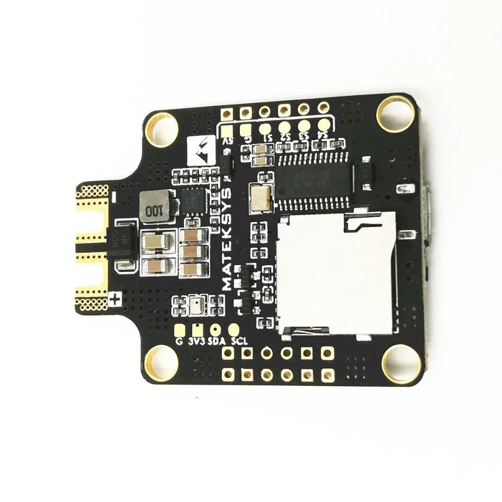 Matek System BetaFlight F405-CTR Контроллер полета встроенный PDB OSD 5 V/2A BEC Датчик тока для