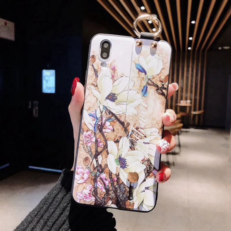 Rheinruby ремешок чехол для huawei Коврики 20 10 Pro P10 P20 Nova 3I Honor 9 7A Мягкий силиконовый на