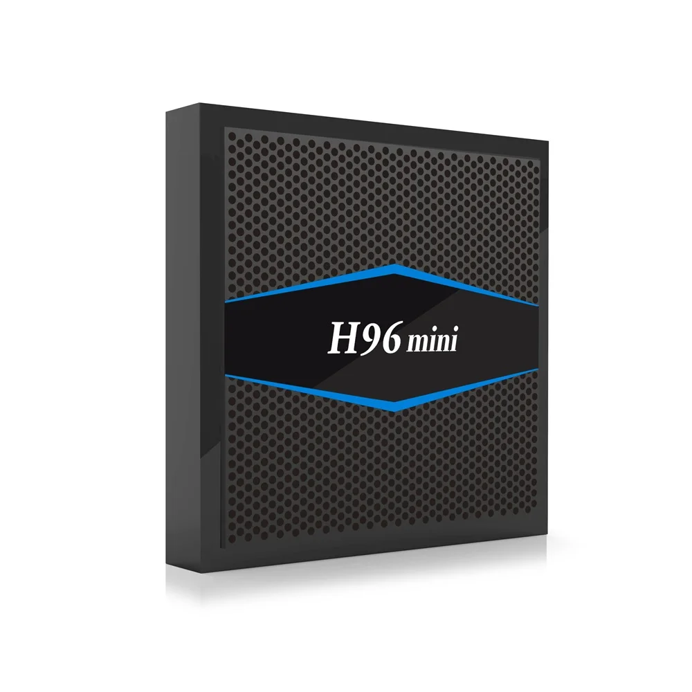 H96 Мини Android 7 1 ТВ приставка S905W четырехъядерный WiFi телеприставка с MX3 L подсветкой