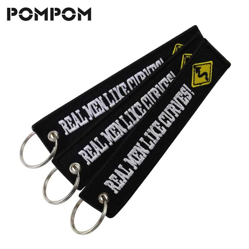 Брелок для ключей, из полиэстера, 3 шт.