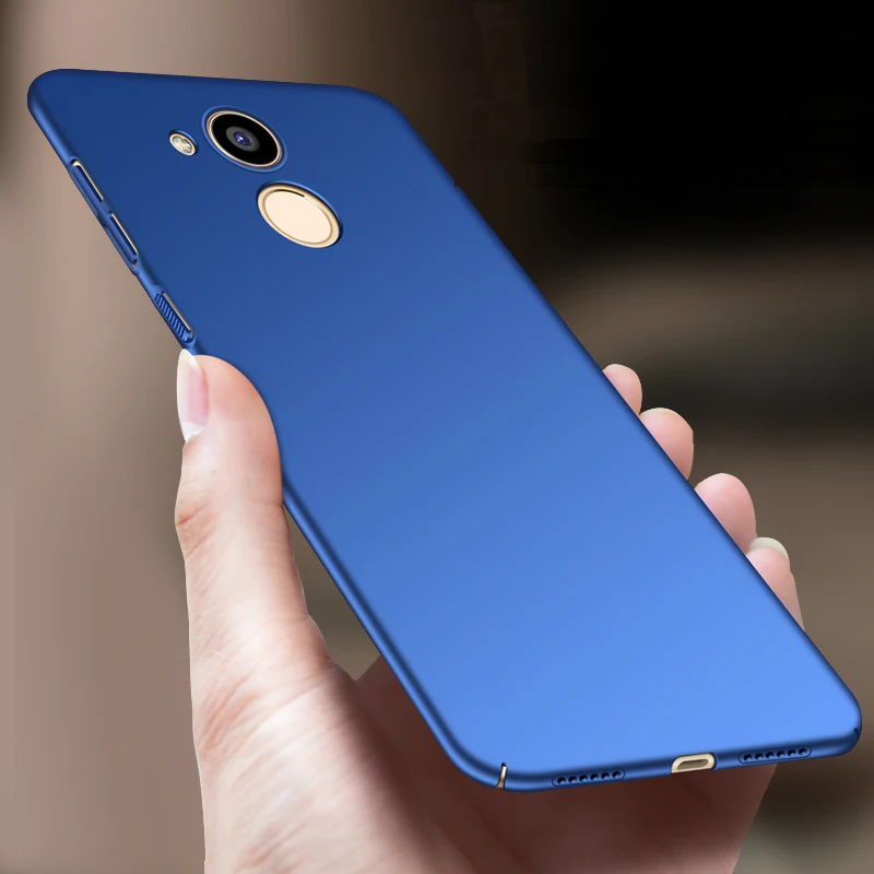 Ультратонкий жесткий чехол для Huawei Honor 6C NOVA Smart Phone + Полное Защитное стекло |