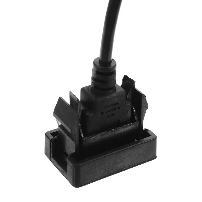 KROAK Автомобильный USB 2,0 свинцовый Удлинительный кабель авто приборная панель заподлицо Интерфейс адаптер Шнур для Toyota
