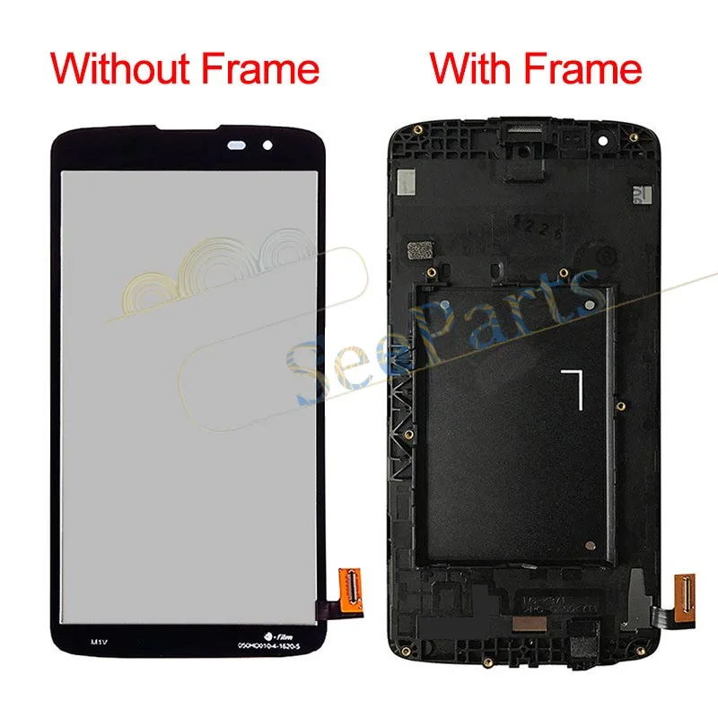 Для LG K8 2016/K8 LTE K350N K350E K350DS ЖК дисплей сенсорный дигитайзер стекло полная сборка с