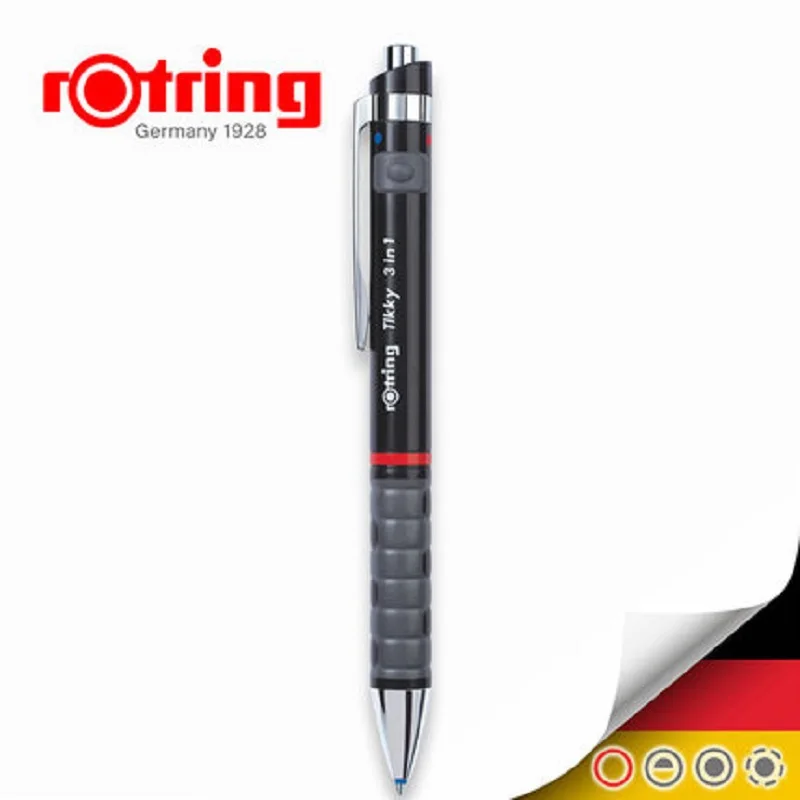 Германия оригинал rotring Tikky 3 в 1 многофункциональная ручка гравитационный датчик
