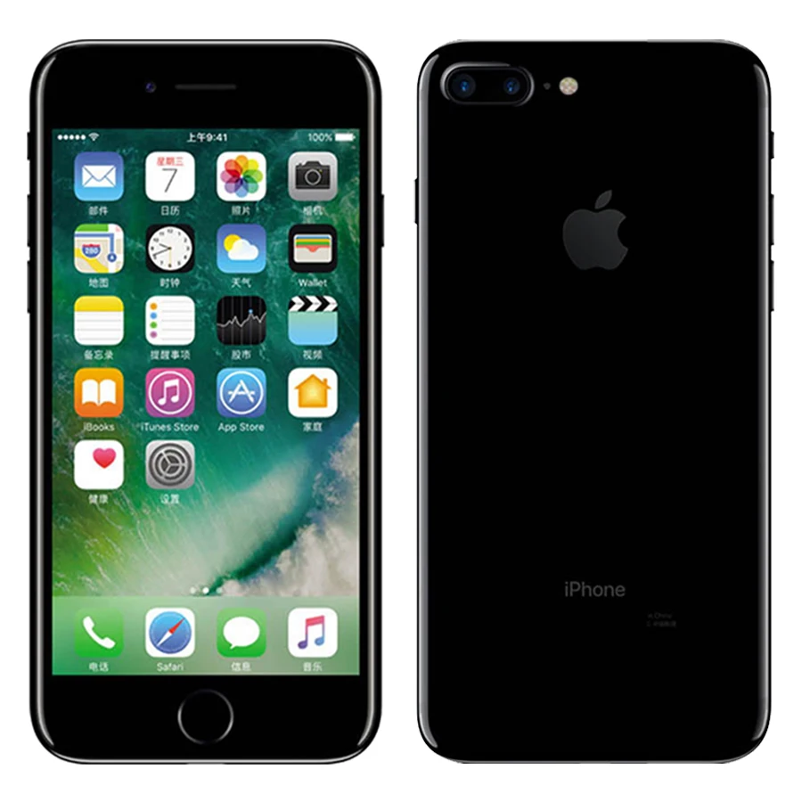 Для Apple iPhone 7 Plus iPhone 7, 3 Гб оперативной памяти, Оперативная память 32/128 ГБ/256 ГБ Встроенная память IOS 10 сотовый телефон 12.0MP Камера Quad-Core отпечатков пальцев 12MP 2910mA