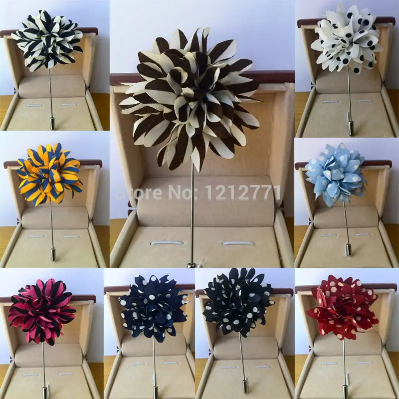 1 шт. новая модная мужская брошь булавка с цветочными лацканами 5 см бутоньерка