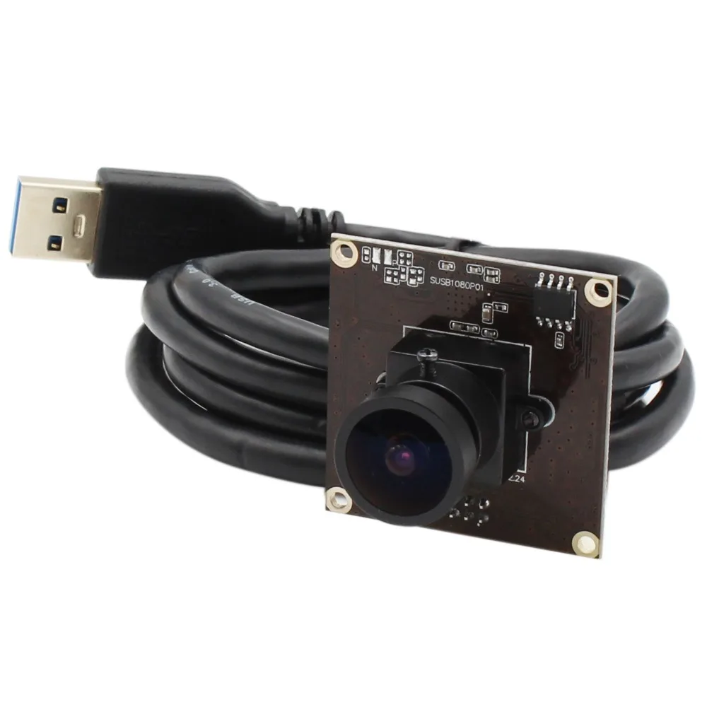 Модуль камеры ELP USB3.0 1080P 50fps SONY IMX291 USB веб камера 170 градусов объектив рыбий глаз