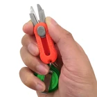 1 шт. миниатюрный портативный резак для лески, уличная Рыболовная Снасть из нержавеющей стали, аксессуары, зажим для лески, резак, Снасть