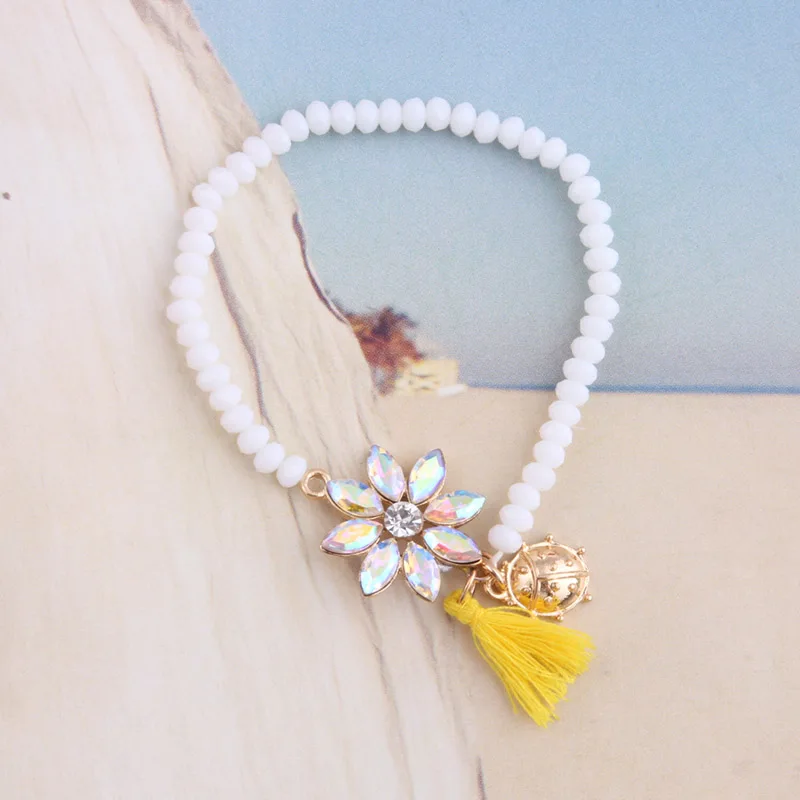 Браслеты из хрустальных бусин NeeFuWoFu браслет волокон в богемском стиле звезда