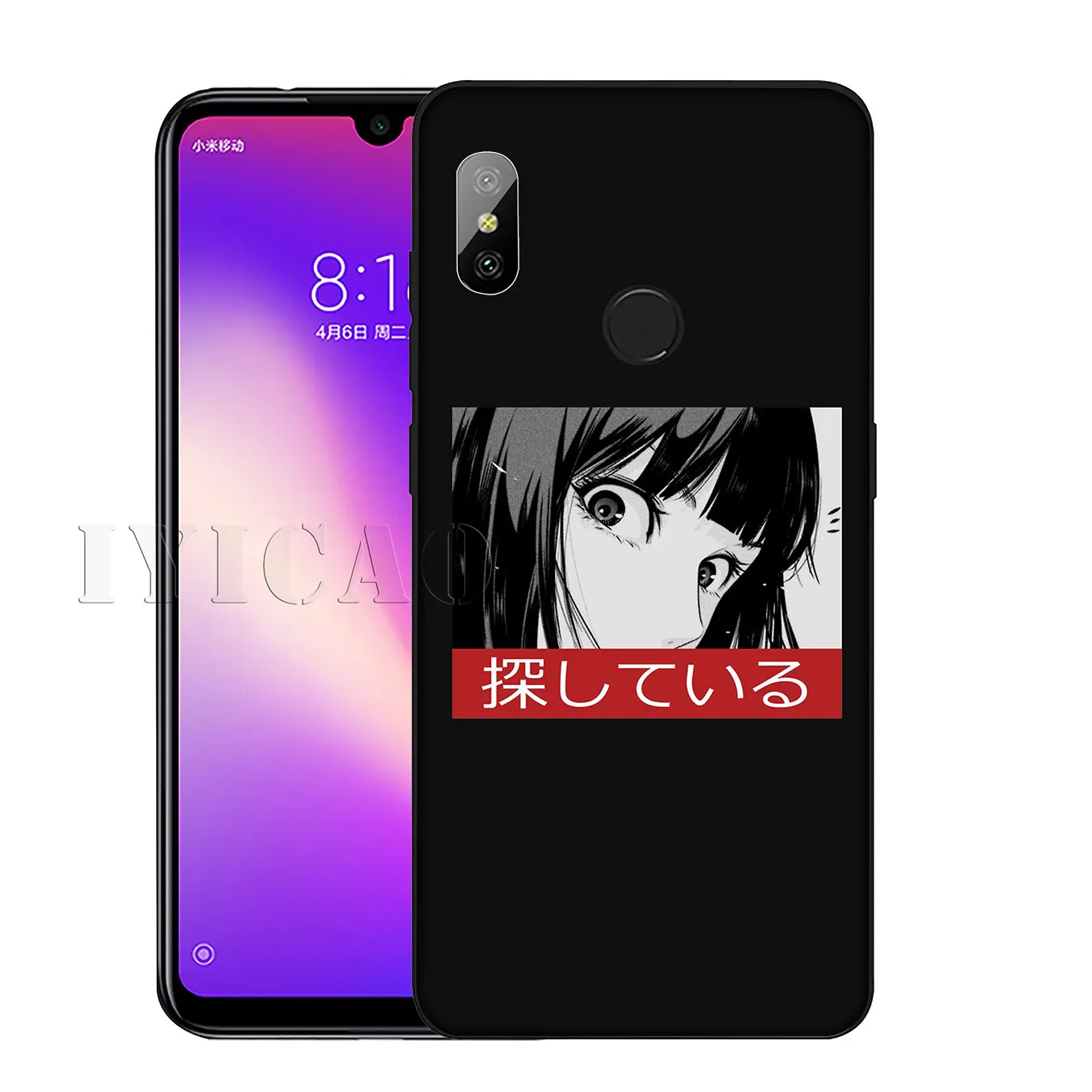 IYICAO LEWD Sad японский аниме Эстетическая статуя мягкий чехол для Xiaomi Redmi K20 8A 7A 6A 5A S2 4X