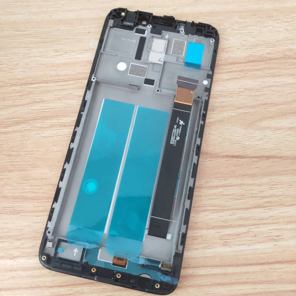 6 0 дюймов для Alcatel 7 6062 OT6062 Вт рамка ЖК дисплей панель сенсорный экран дигитайзер