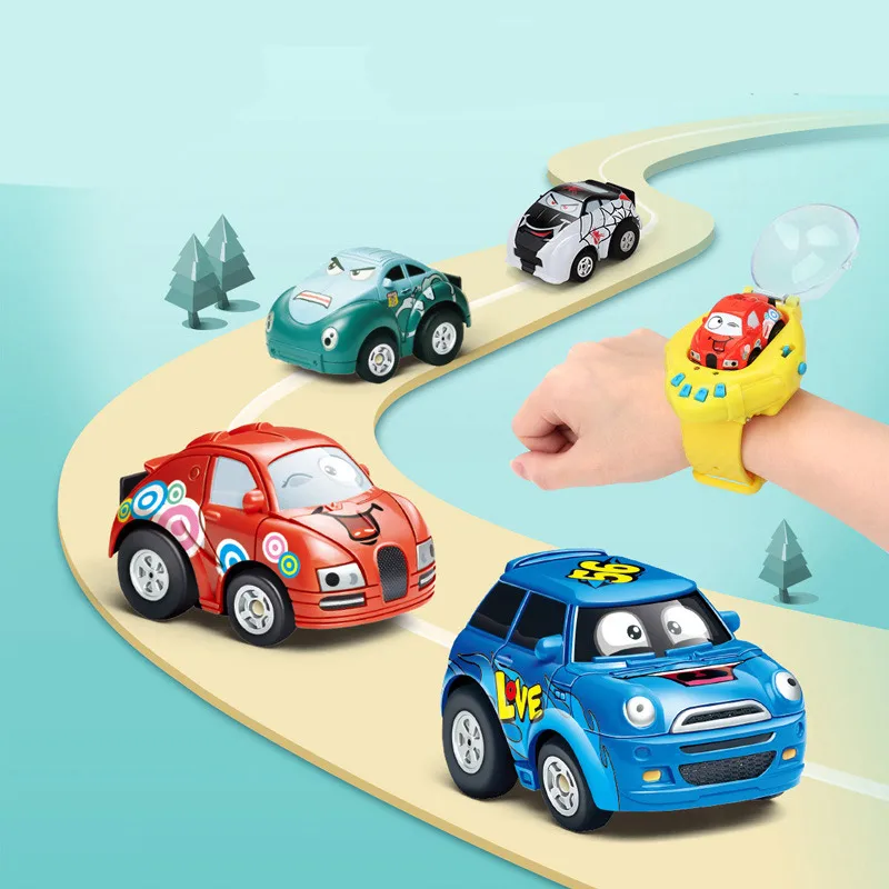 Hot Sales Mini RC Car Radio Remote Control Micro Racing Car Toy For Kids Gifts Gravity Sensing RC Models With 2.4G USB Recharge