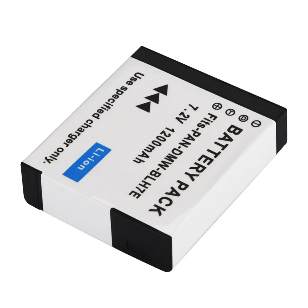 1200 мАч DMW-BLH7E батарея для камеры Panasonic DMC-GF7 GF8 DMC-GM1 GM1K GM1S GM5 DMW BLH7E 7.2в | Электроника