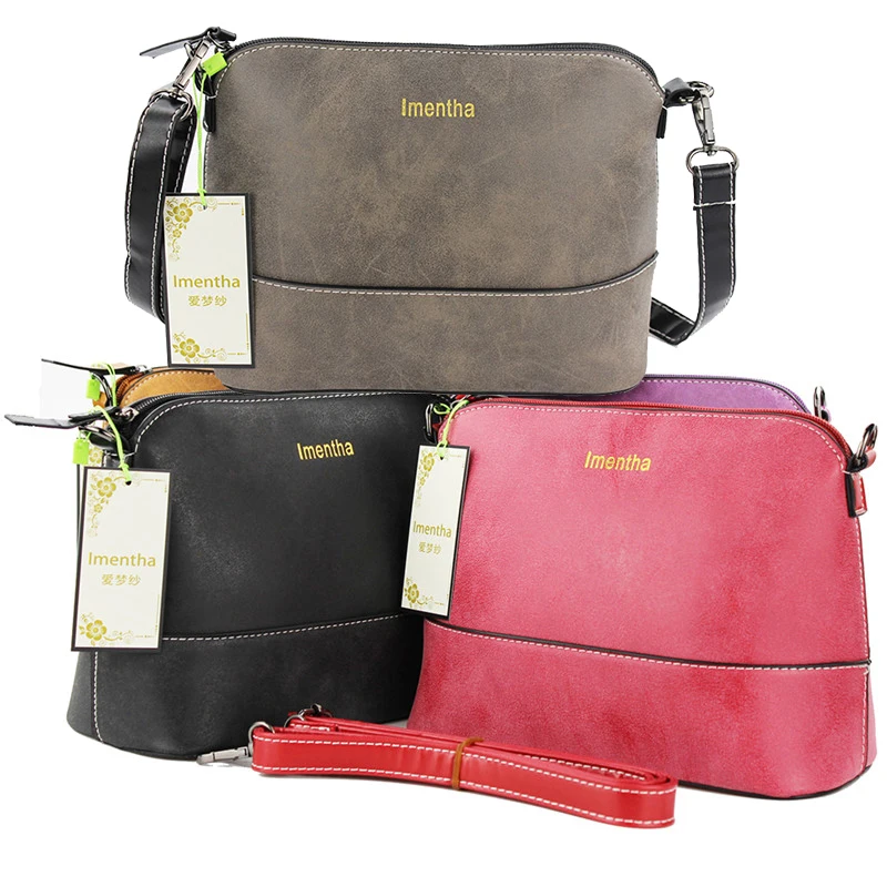 Сумки из нубука в стиле ретро модная маленькая сумка мессенджер на плечо