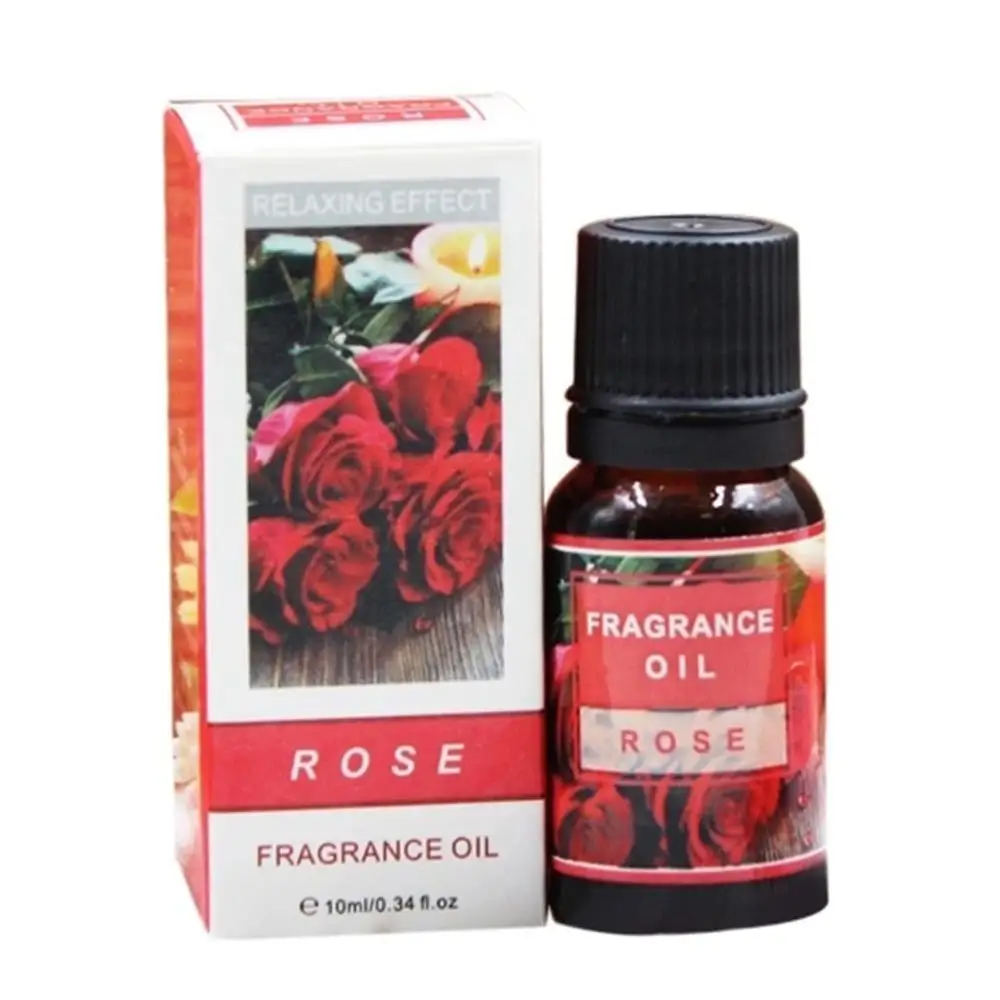 Rose 10ml Увлажнитель эфирных масел для ароматерапии диффузоры Лаванда чайное дерево лимонная мята Лилия розмарин увлажнитель лица S чай мер масло - Цвет: Rose 10ml