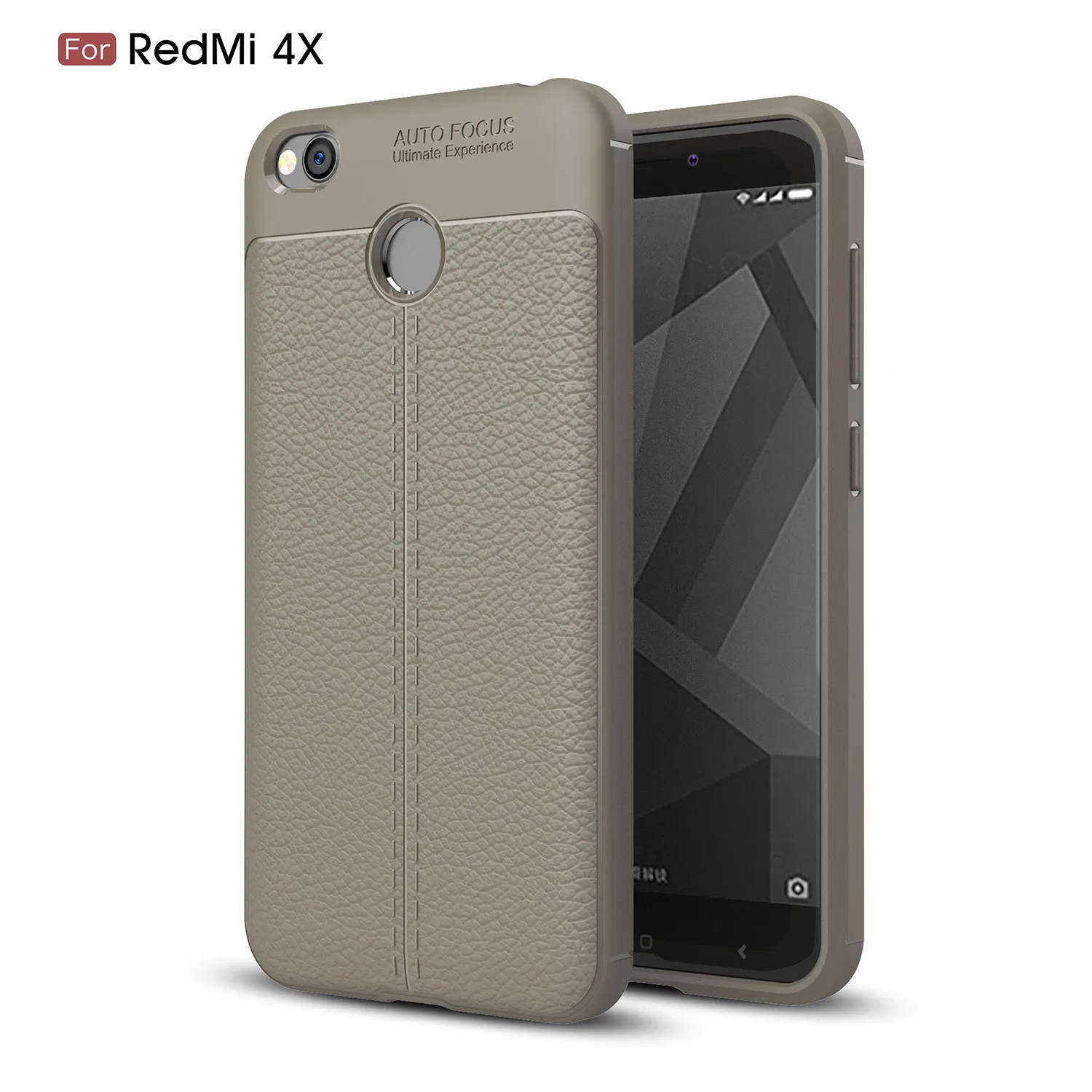 Чехол для Xiaomi Redmi 4X роскошный мягкий Силиконовый ТПУ резиновый чехол телефона