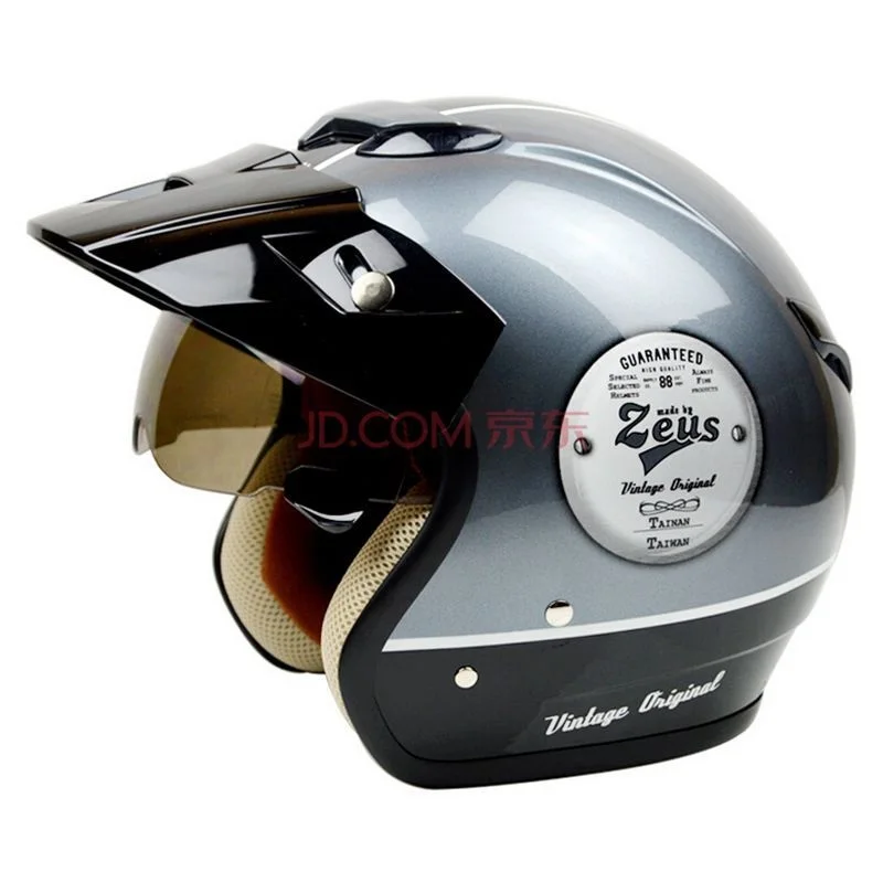 Мотоциклетный реактивный шлем мотоциклетный крест винтажный Casco Capacete с открытым