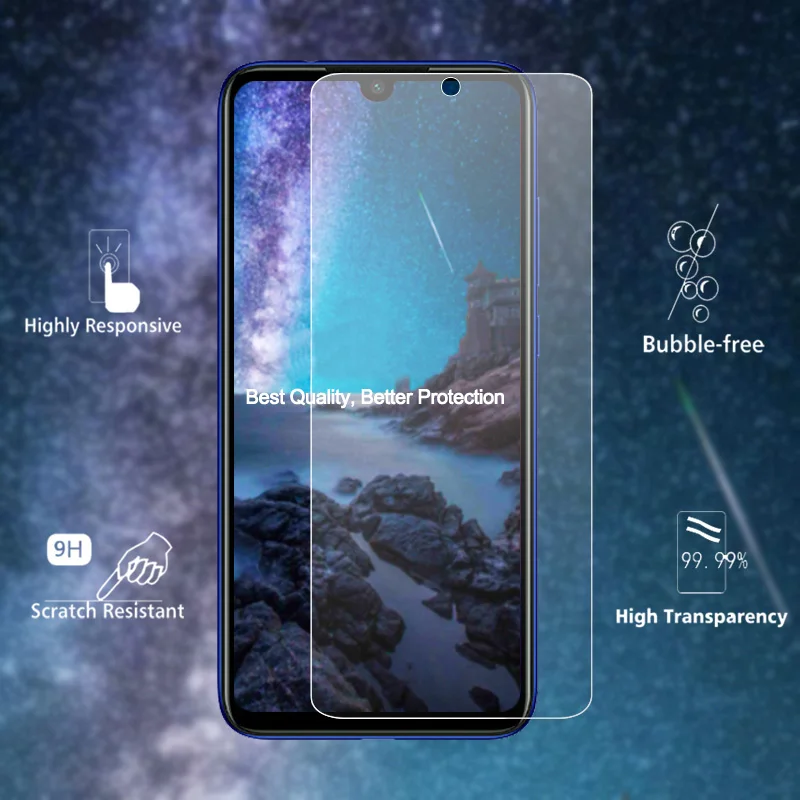Стекло для Xiaomi Redmi Note 7 Pro 4A 5A 2 шт. защита экрана закаленное стекло пленка телефона |