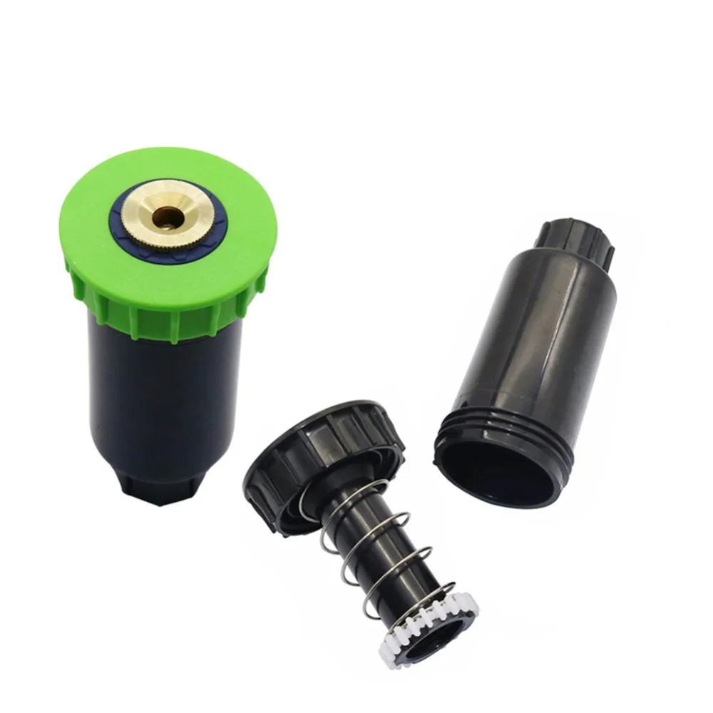 90 180 360 Degree Landscaping Popup Sprinklers 1/2 Inch Inner Thread Gear Drive Garden Water Irrigation Lawn Nozzles 15 Pcs