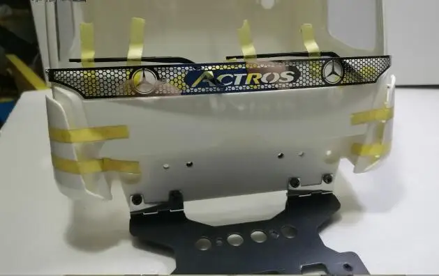 Наклейка для впуска/передняя решетка радиатора tamiya 56348 3363 1851 56335 1/14 RC трактор Benz