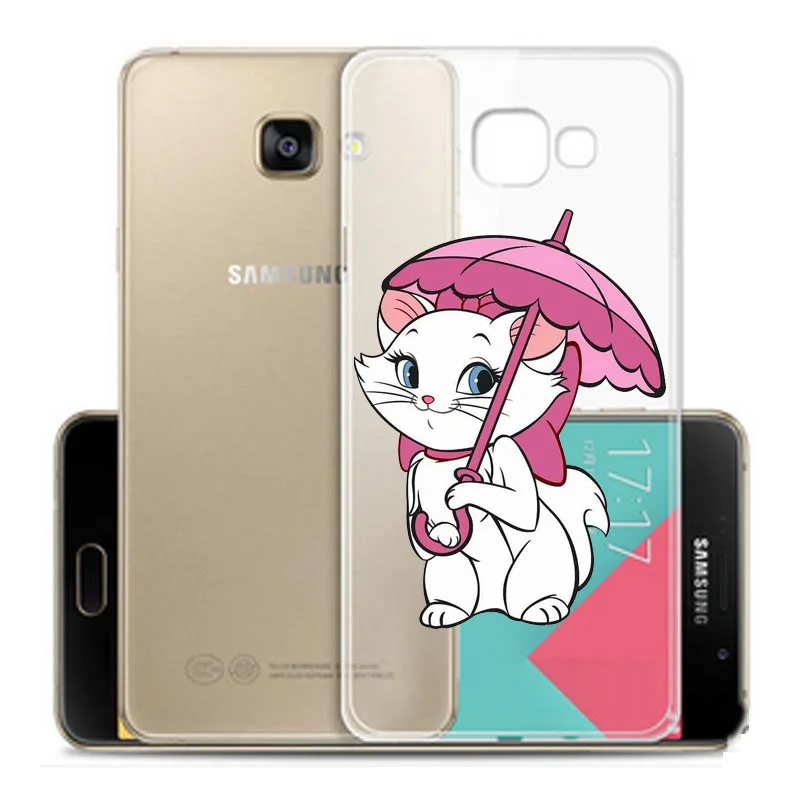 Силиконовый чехол из ТПУ для Samsung 2016 2017 A5 A7 J3 J5 J7 A6 A8 с рисунком
