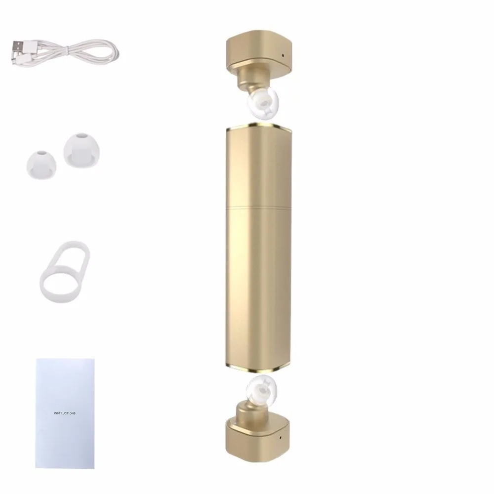 K2 Twins Bluetooth гарнитура Мини TWS бинауральные беспроводные наушники металлические с