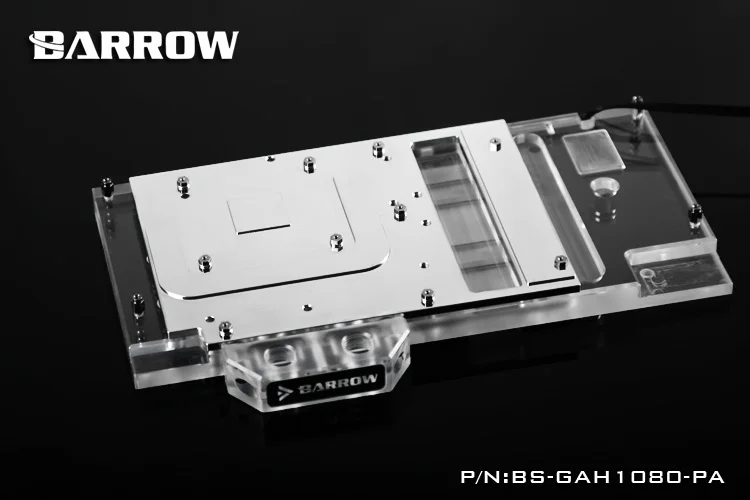 Блок видеокарт BARROW с полным покрытием для GALAXY GTX1080/1070/1060 Hall of Fame Радиатор GPU медный