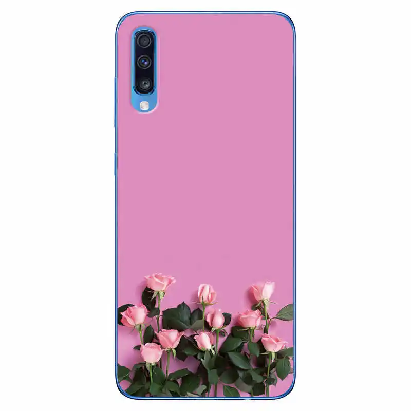 Case For Samsung Galaxy A70 Patterned TPU Soft Shell A 70 SM-A705F A705F A705 Phone Back Cover |