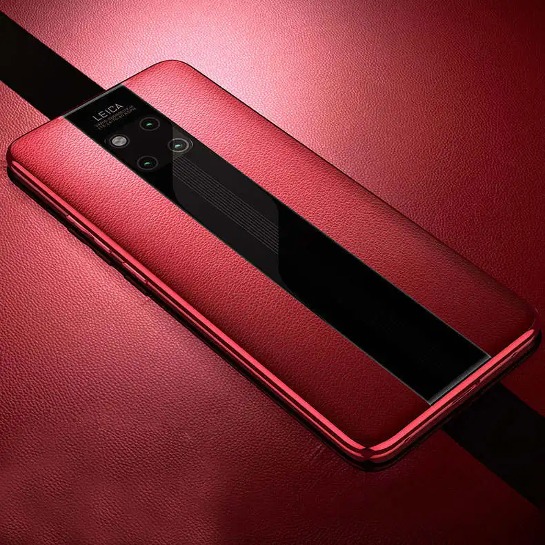 Красный EPENA Роскошный чехол для телефона huawei P20 P30 PRO mate 30 20 10 PRO 3D чехол Porsche Для huawei mate 30 20 PRO 20X чехол - Цвет: Красный