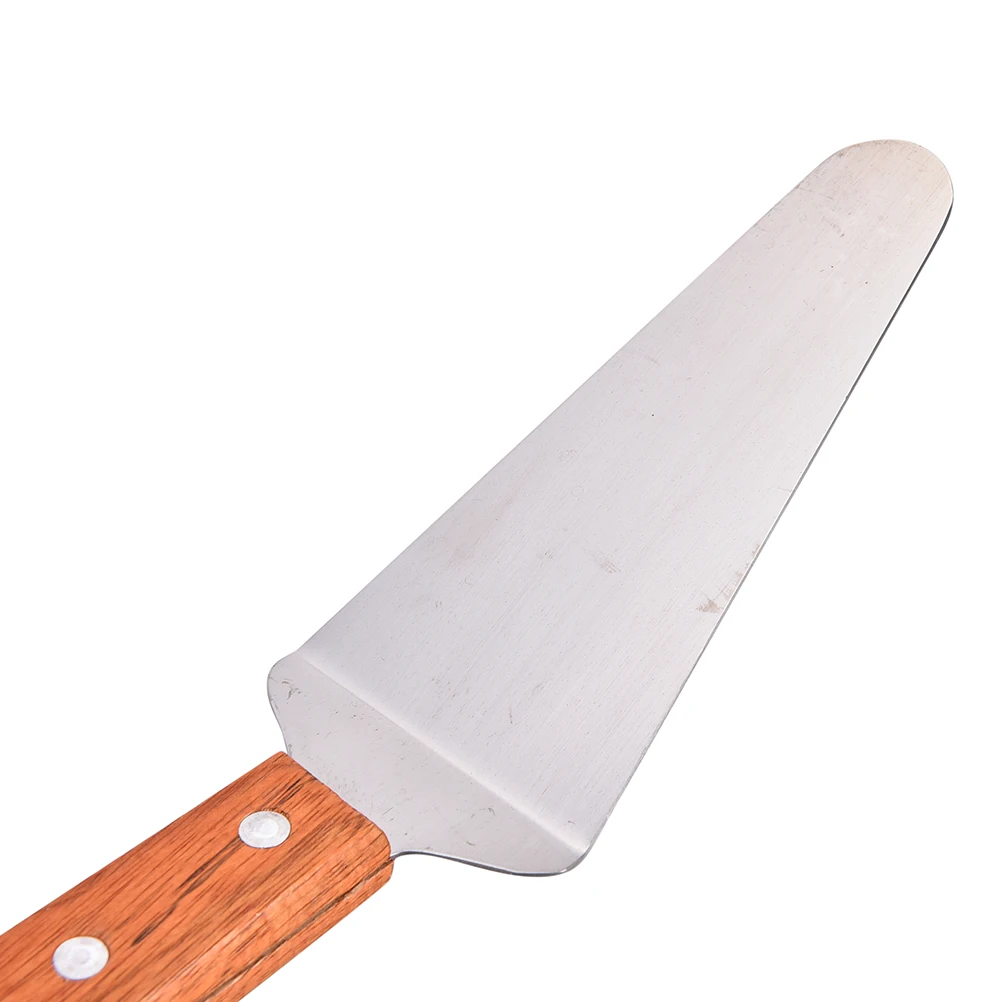 25 см Торт Глазурь шпатель с деревянной ручкой сливочное масло гладкая скошенная