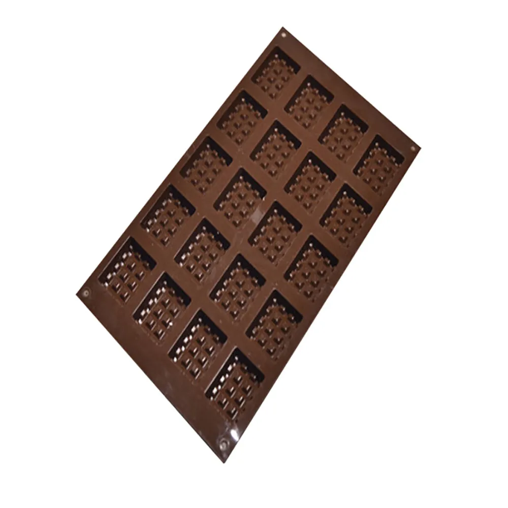 Антипригарная силиконовая форма для вафель кухонная формочка шоколада формы