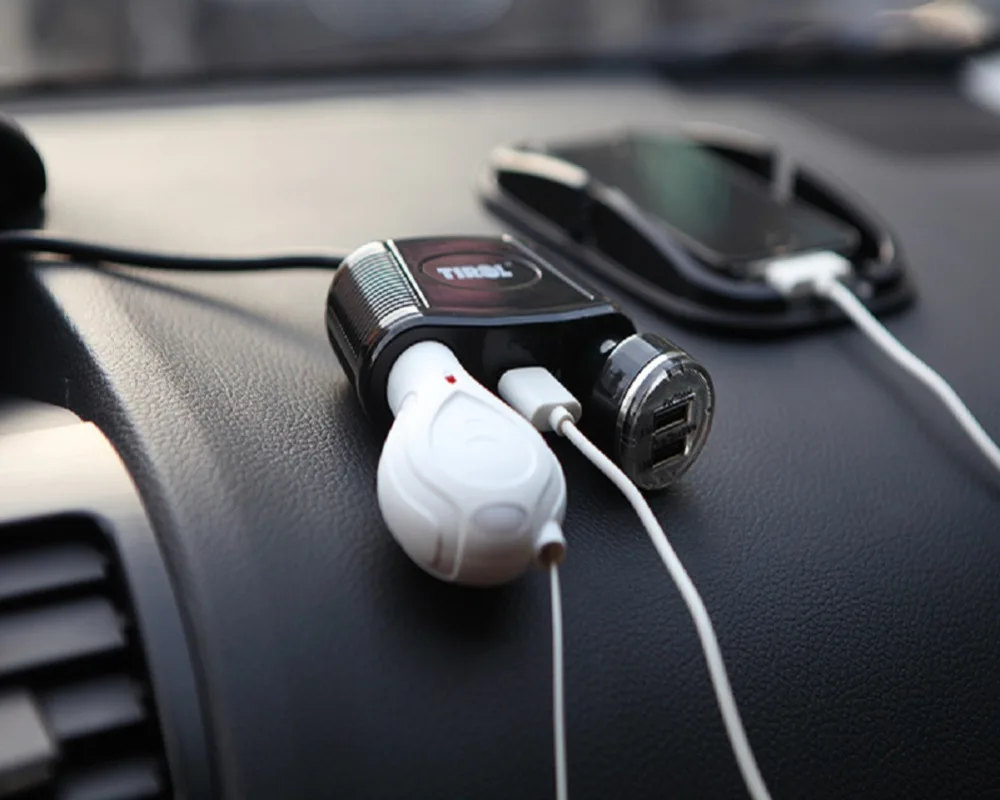 Оптовая продажа 10 шт./лот прикуривателя сплиттер двойной USB два гнезда автомобиля