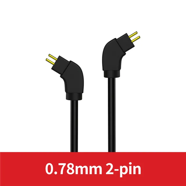 0.78mm pin TRN BT3S беспроводной Bluetooth 4,2 APT-X кабель IPX7 водонепроницаемый наушники Поддержка CSR8645 чип MMCX \ 2 контакта/IE80 для TRN V80 V30 KZ - Цвет: 0.78mm pin