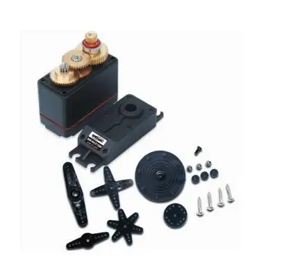 

Spring RC All Metal gear Servo SM-S4315M 60g 2X Ball bearing 17KG 0.16sec/60 free shippping