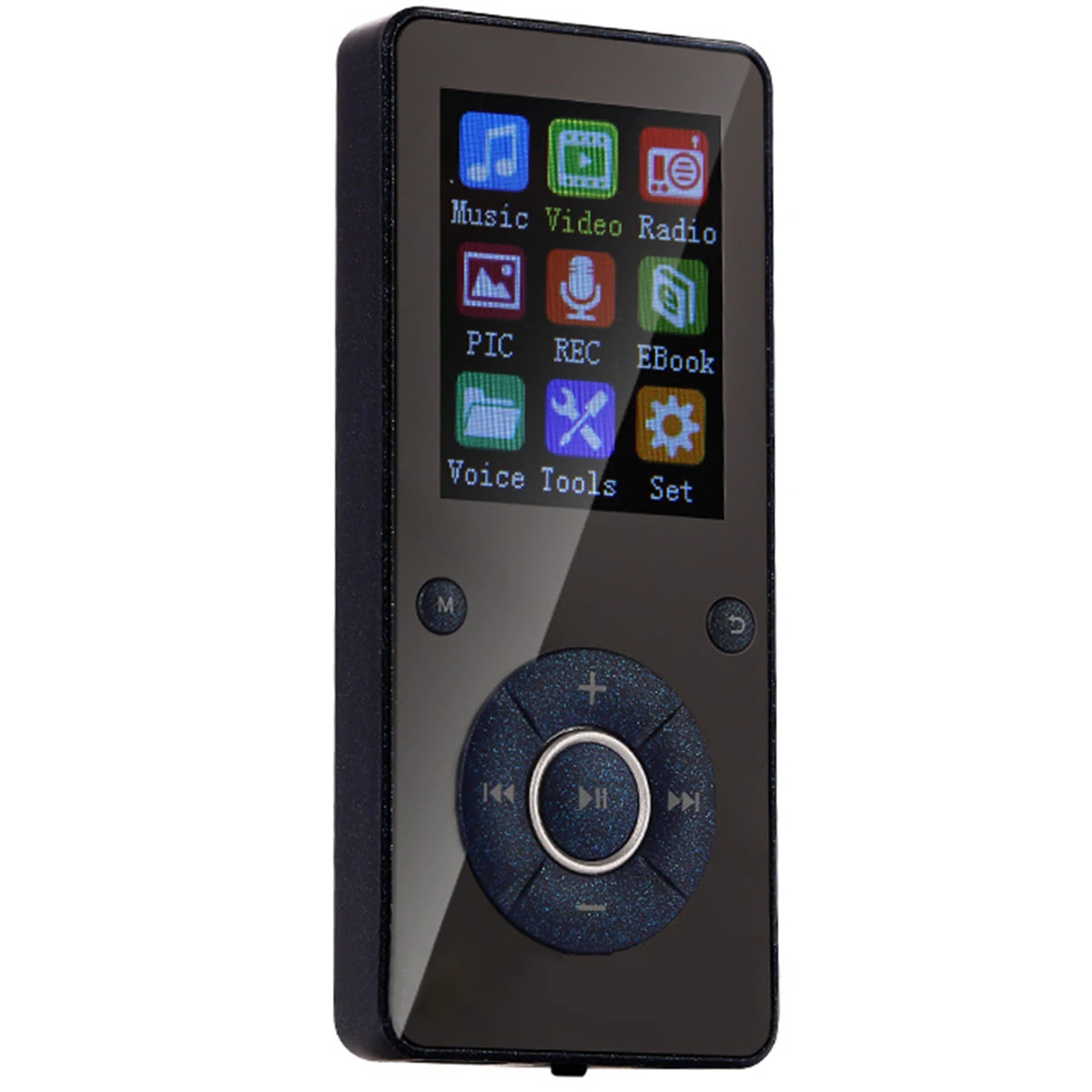 7-Button 1.8inch MP3 Player Mini TFT Screen Music Media Portable Audio Video Black Silver Blue | Электроника