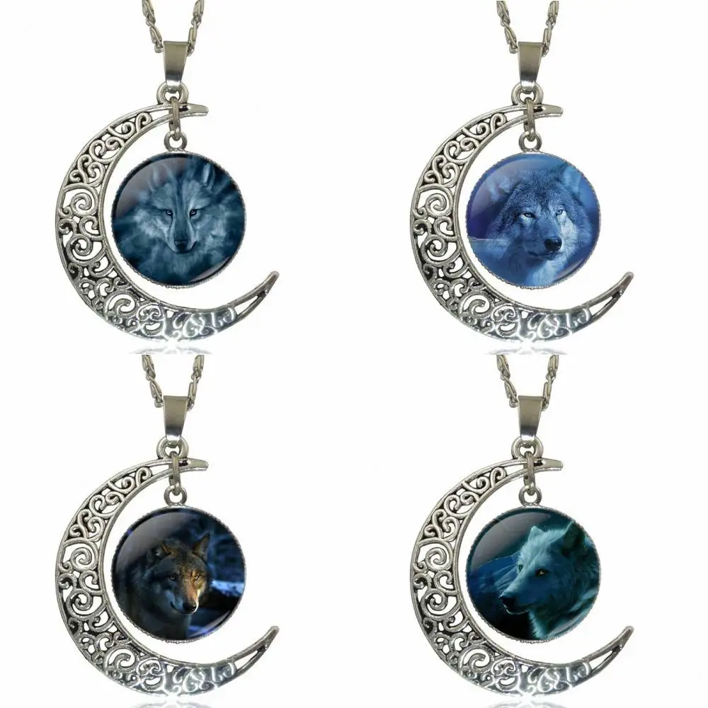 Ожерелье со светящимся волком для мужчин и женщин|Ожерелья с подвеской| |