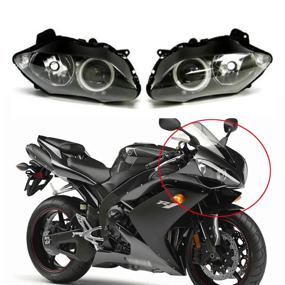 

Передняя фара в сборе для YAMAHA YZFR1 YZF-R1 YZF R1 2007 2008 07 08