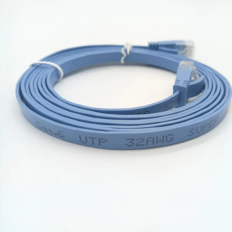 Плоский CAT 6 RJ45 сети патч кабель Ethernet для модема маршрутизатор локальной Разъем 50