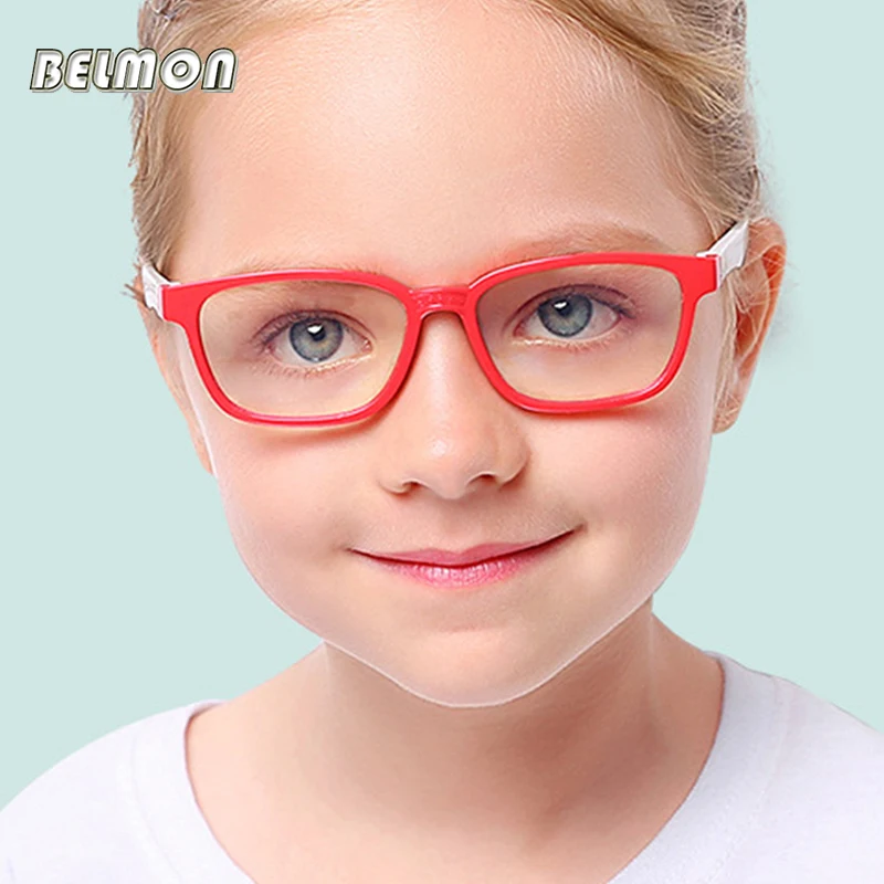 Belmon Kids очки для учеников оправа очков детский анти синий лучевой светильник