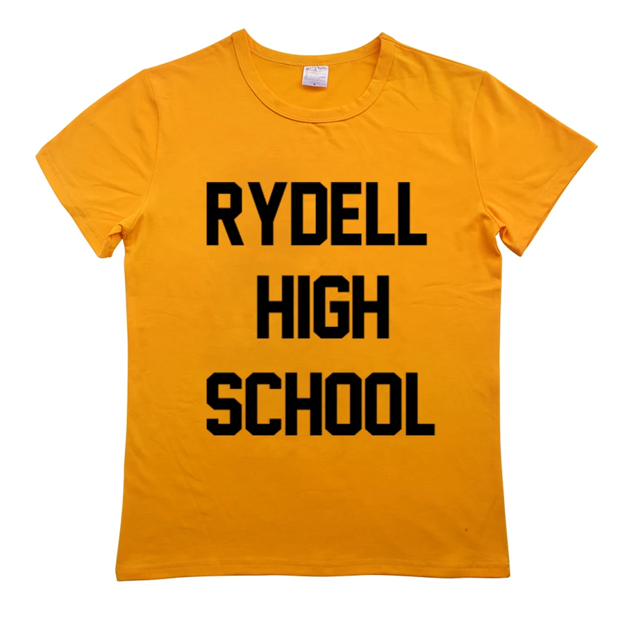 Футболка для старшей школы RYDELL женщин и мужчин индивидуальная Настройка
