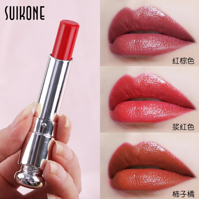 1 шт. макияж SUIKONE sukara Hua Yang восхищенный блеск для губ чистая красная vibrato