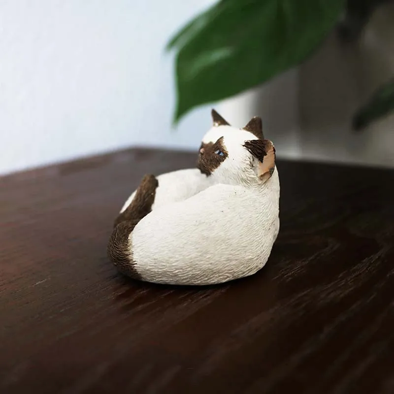 Mnotht 1/6 Берман кошка модель Birman Anmial мини игрушки эмуляция сцена аксессуар для