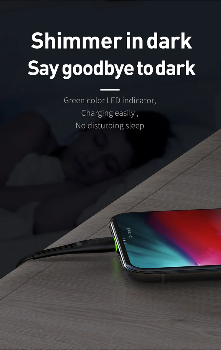 MCDODO usb type-C кабель для samsung S9 S8 Быстрая зарядка QC 3,0 зарядное устройство для телефона провод USB C кабель для передачи данных для Xiaomi mi9 Redmi note 7