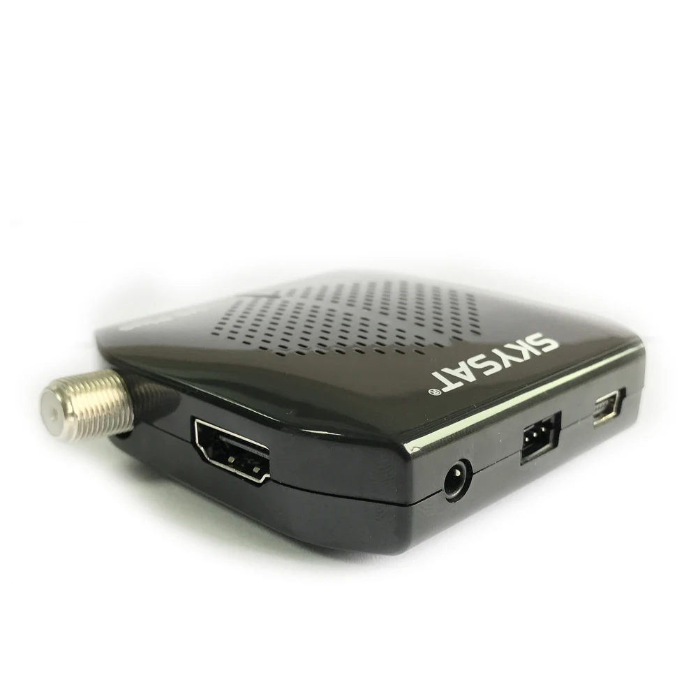 Skysat V9 Plus Мини Full HD цифровой спутниковый ресивер DVB S2 MPEG 4 AC3 поддержка Youtube Cccam Newcam