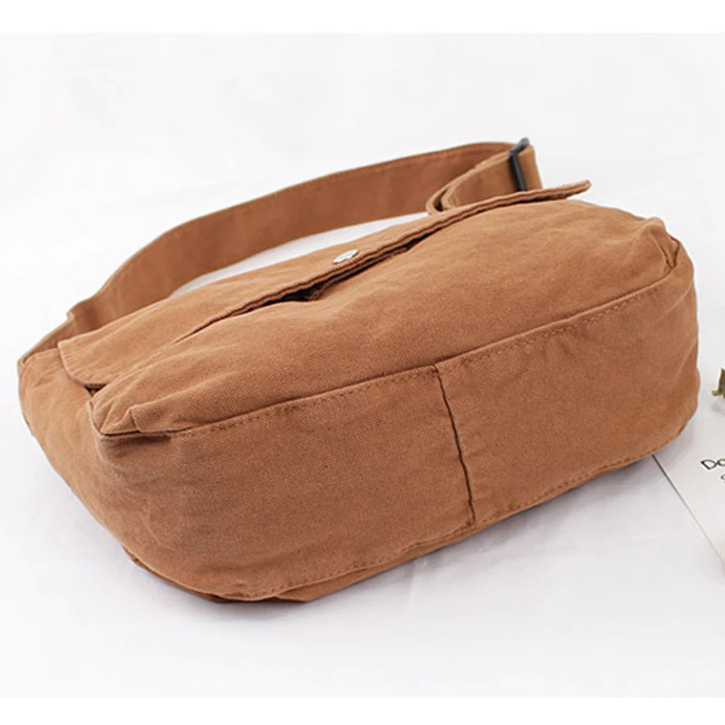 Женская Холщовая Сумка через плечо зеленая или черная сумка в Корейском стиле