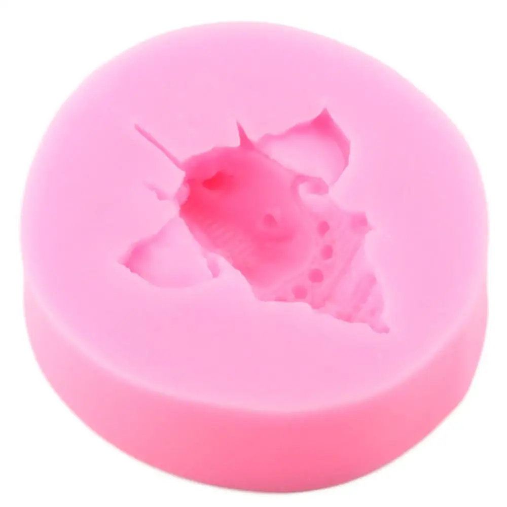 3D силиконовая форма для головы слона полимерная глина мыло в форме свечи