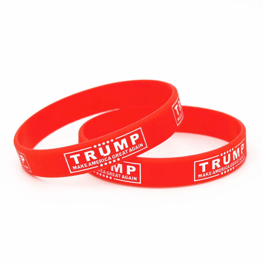 LUKENI 1 шт. толстовки с надписью Make America Great Again браслет красного голубого цвета