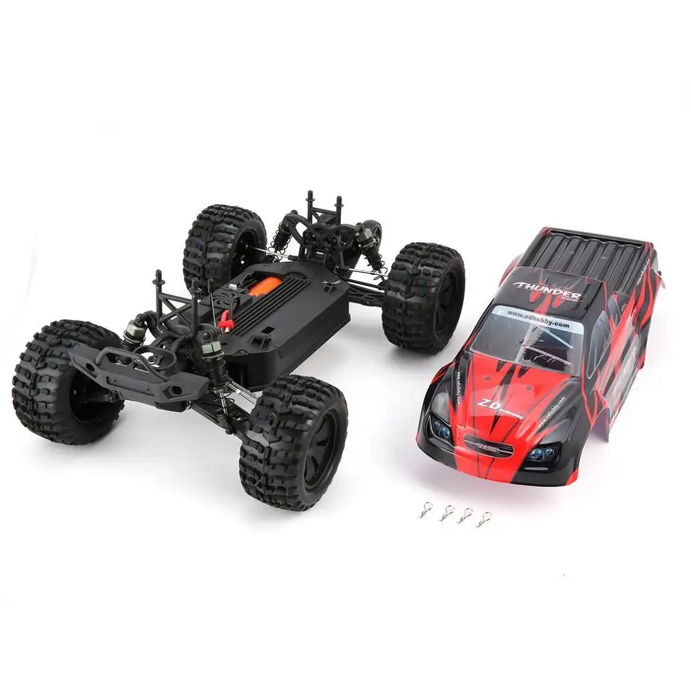 Zd racing 10427-s 9106-s Новинка 1/10 Thunder 4WD бесщеточный 70 км/ч гоночный автомобиль RC Bigfoot багги Грузовик RTR игрушки пульт дистанционного управления автомобиль