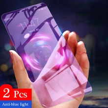 2Pcs Full Tempered Glass For Xiaomi Redmi Note 5 Anti-Blue-ray 0.26mm 9H Screen Protector Film On Re